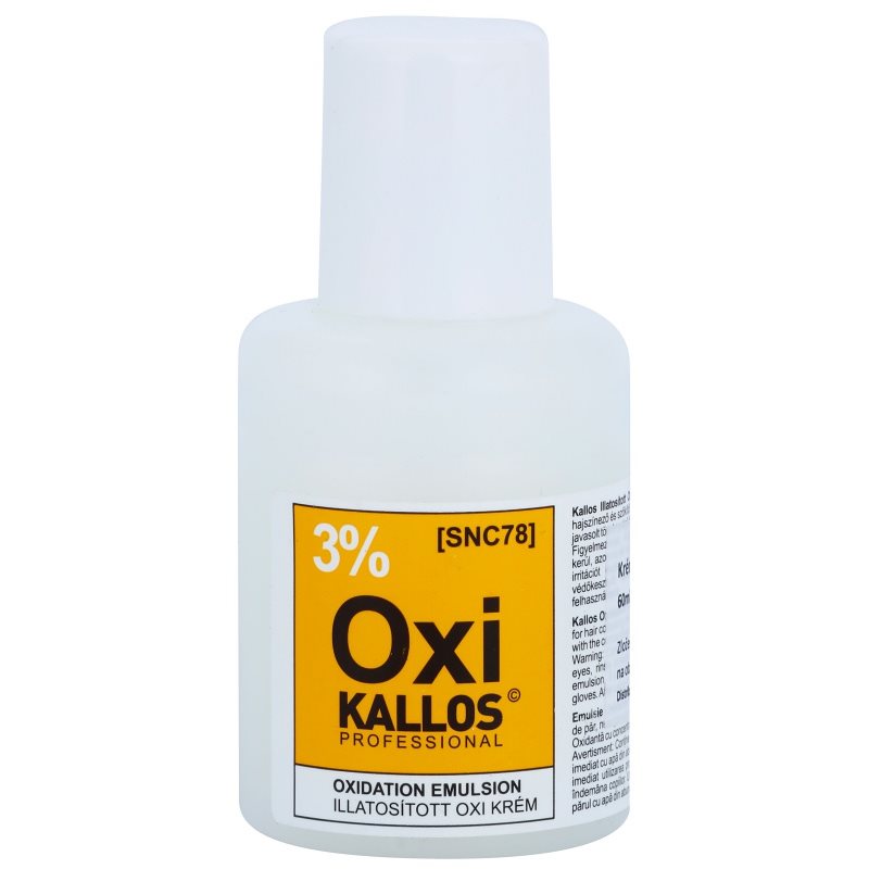 Kallos Kallos Classic Oxi Peroxide Cream 3% pentru uz profesonial 60 ml