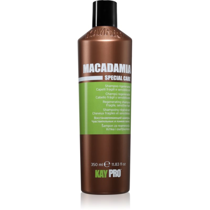 Kaypro Macadamia Regenerating Shampoo sampon pentru regenerare împotriva părului fragil 350 ml