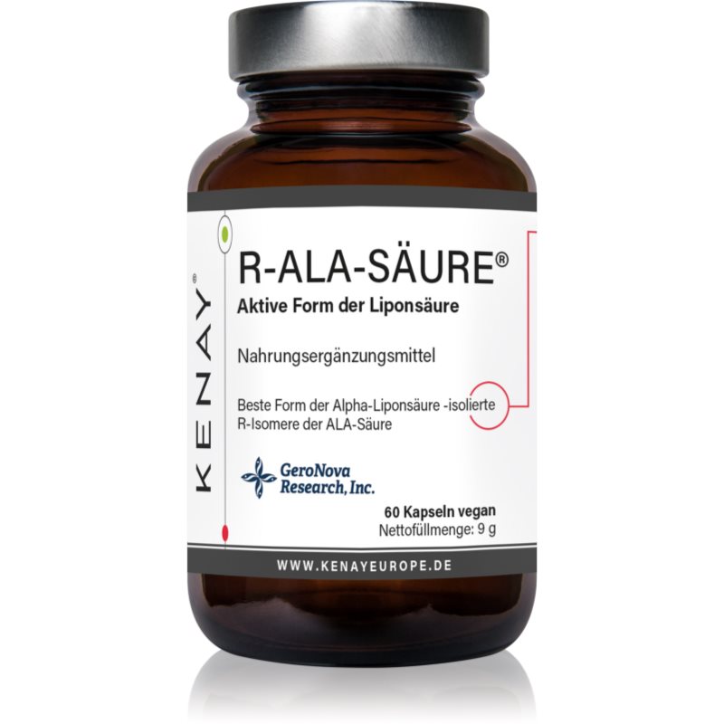 Kenay R-ALA-Säure BIO Kapseln für Ihr Wohlbefinden 60 KAP