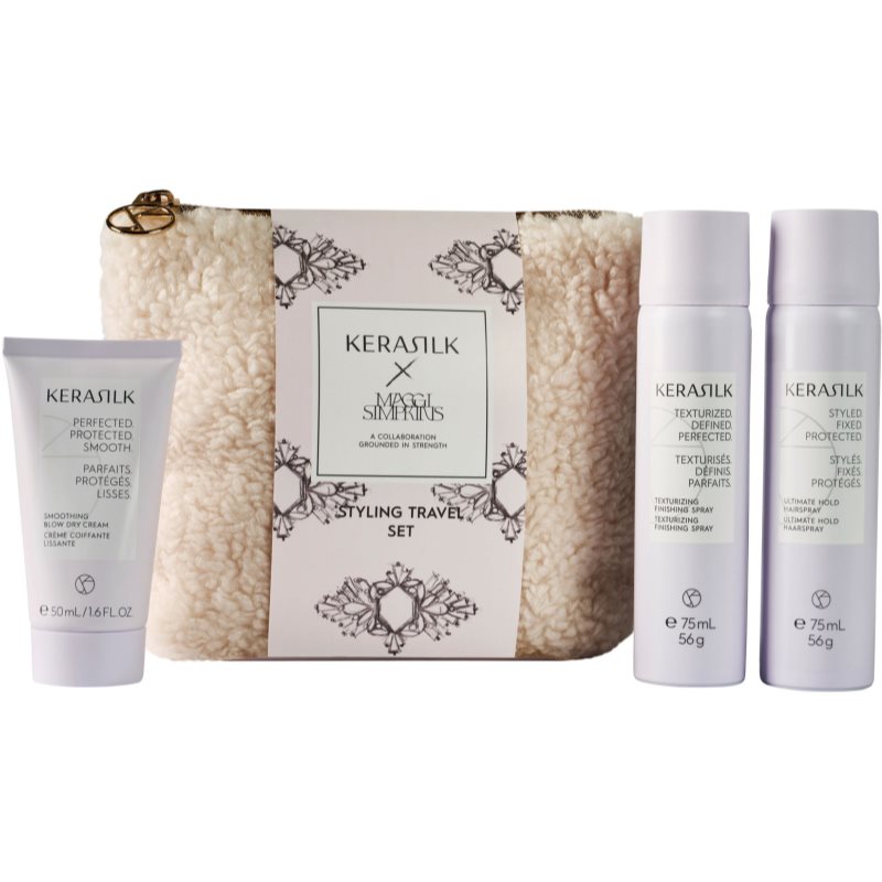 KERASILK Styling Travel Set Seturi pentru voiaj pentru un aspect perfect al parului pentru femei