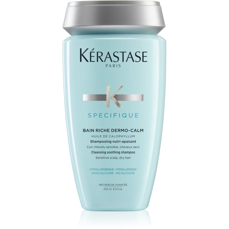 Kérastase Specifique Bain Riche Dermo-Calm șampon pentru scalp sensibil și păr uscat fără silicon 250 ml