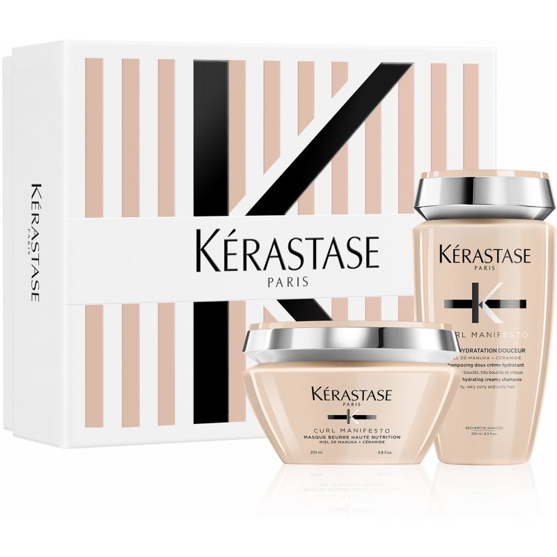Kérastase Curl Manifesto set cadou pentru par ondulat si cret