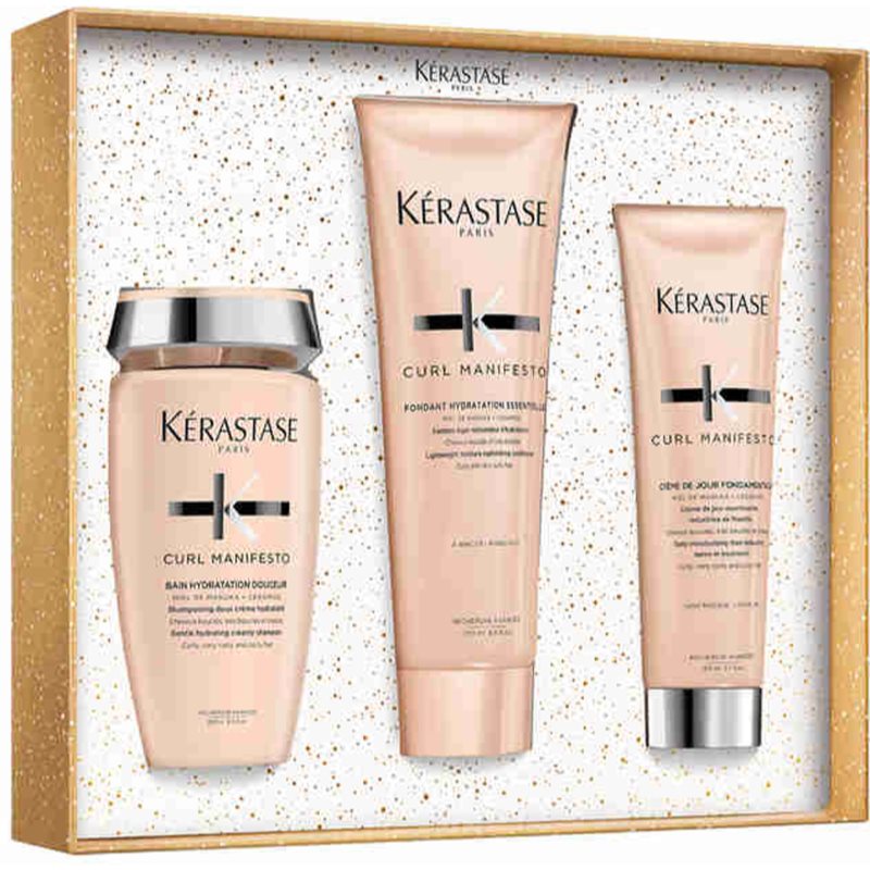 Kérastase Curl Manifesto set cadou pentru par ondulat si cret