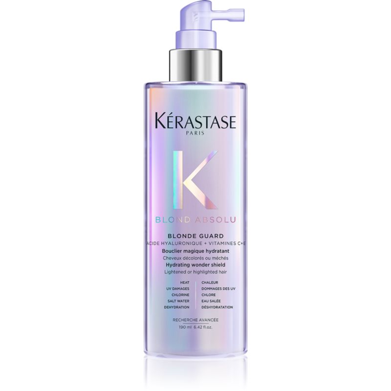 Kérastase Blond Absolu Blonde Guard tratament fără clătire, pentru luciul și protecția culorii părului pentru toate nuantele de blond 190 ml