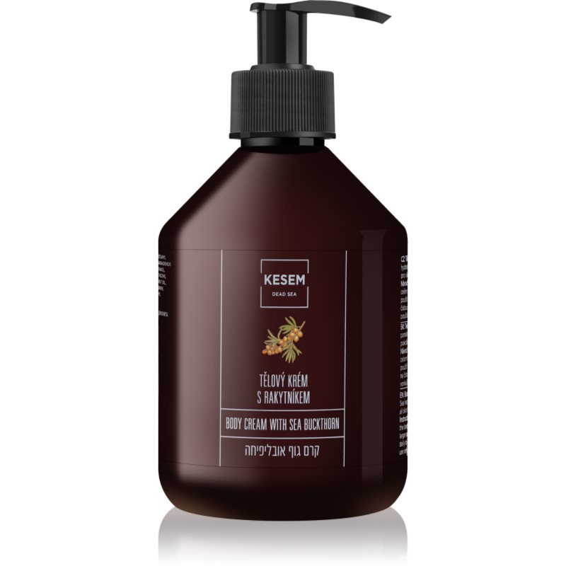 KESEM Sea Buckthorn crema de corp conține cătină 250 ml