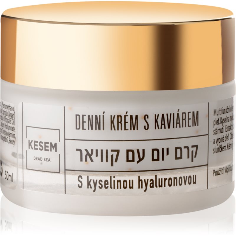 KESEM Day Cream with Caviar and Hyaluronic Acid crema de zi cu acid hialuronic 50 ml
