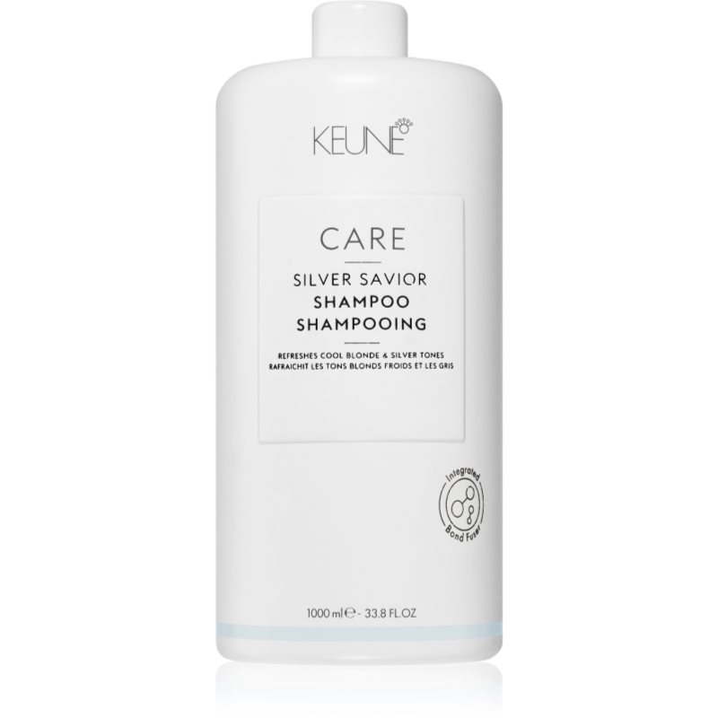 Keune Care Silver Savior Shampoo șampon pentru neutralizarea tonurilor de galben 1000 ml