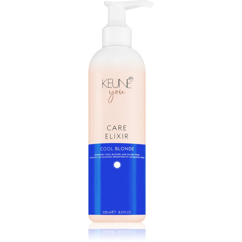 Keune Care You Elixir Cool Blonde crema intensiva de noapte pentru părul blond şi gri