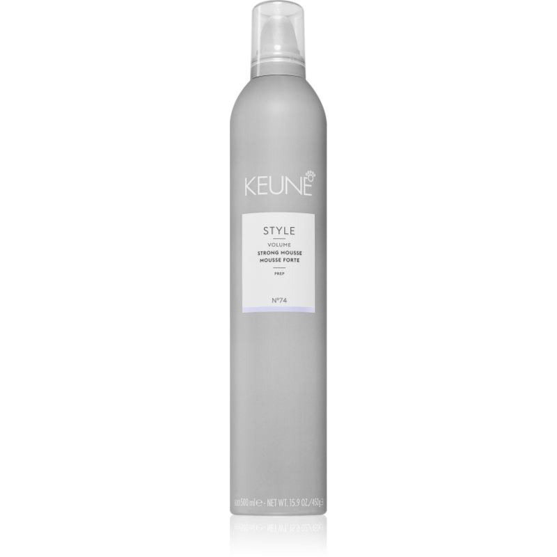 Keune Style Volume Strong Mousse fixativ de păr pentru volum, cu fixare medie 500 ml