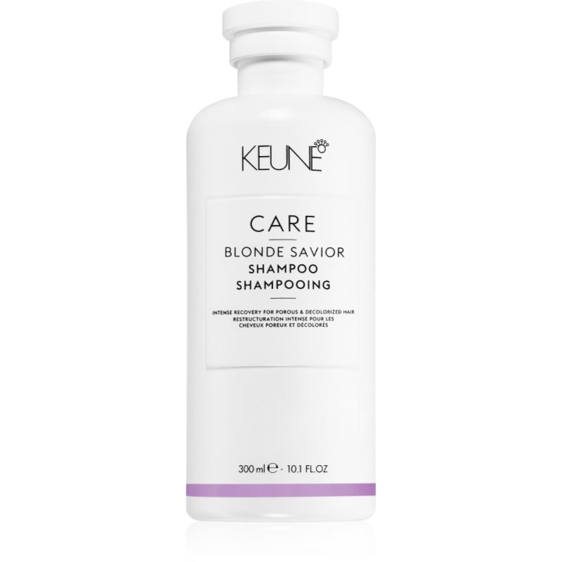 Keune Care Blonde Savior Shampoo șampon de păr pentru părul decolorat, vopsit și tratat chimic 300 ml