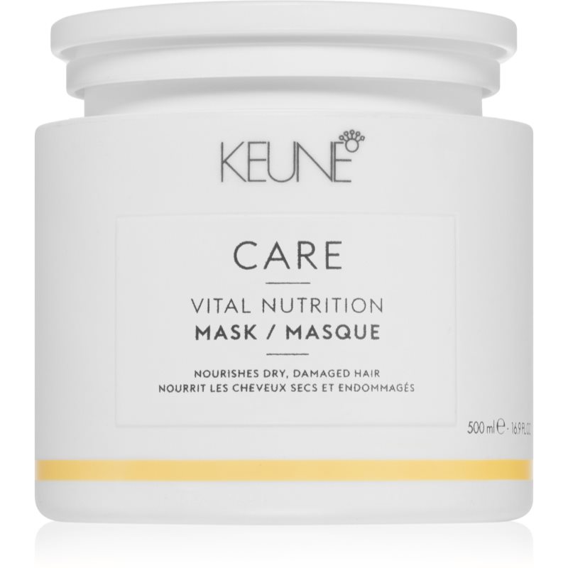 Keune Care Vital Nutrition mască nutritivă și hidratantă pentru păr efect regenerator 500 ml