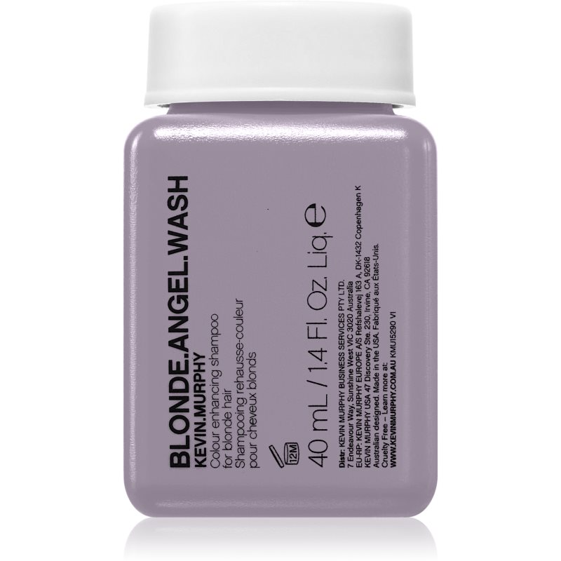 Kevin Murphy Angel Blonde Wash sampon violet pentru parul blond cu suvite 40 ml