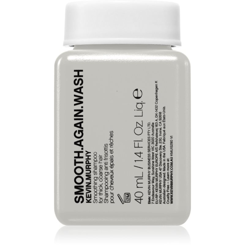 Kevin Murphy Smooth Again Wash sampon pentru netezire pentru par gros si indisciplinat. 40 ml