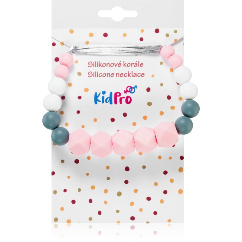 KidPro Silicone Necklace mărgele pentru dentiție Amanda 1 buc