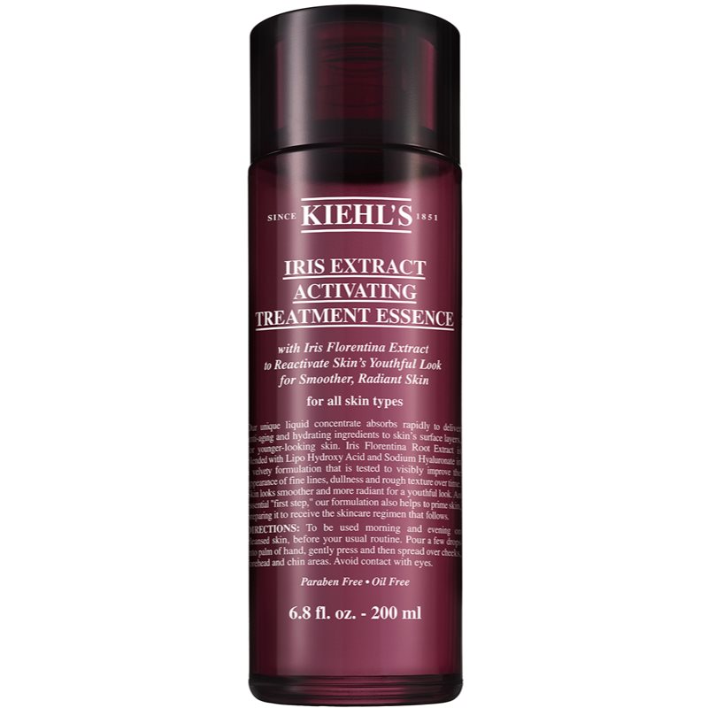 Kiehl\'s Iris Extract Activating Treatment Essence loțiune esențială hidratantă pentru toate tipurile de ten, inclusiv piele sensibila 200 ml