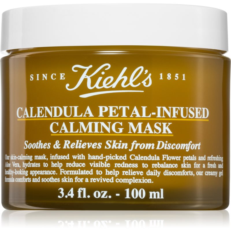 Kiehl\'s Calendula Petal-Infused Calming Mask masca faciala hidratanta pentru toate tipurile de ten 100 ml