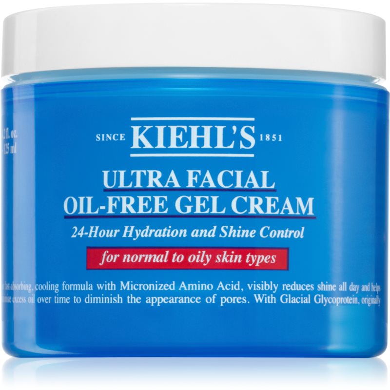 Kiehl\'s Ultra Facial Oil-Free Gel Cream Îngrijire hidratantă pentru piele normala si grasa 125 ml