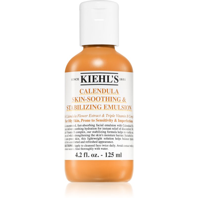 Kiehl\'s Calendula Skin-Soothing & Stabilizing Emulsion emulsie calmanta cu gălbenele pentru femei 125 ml