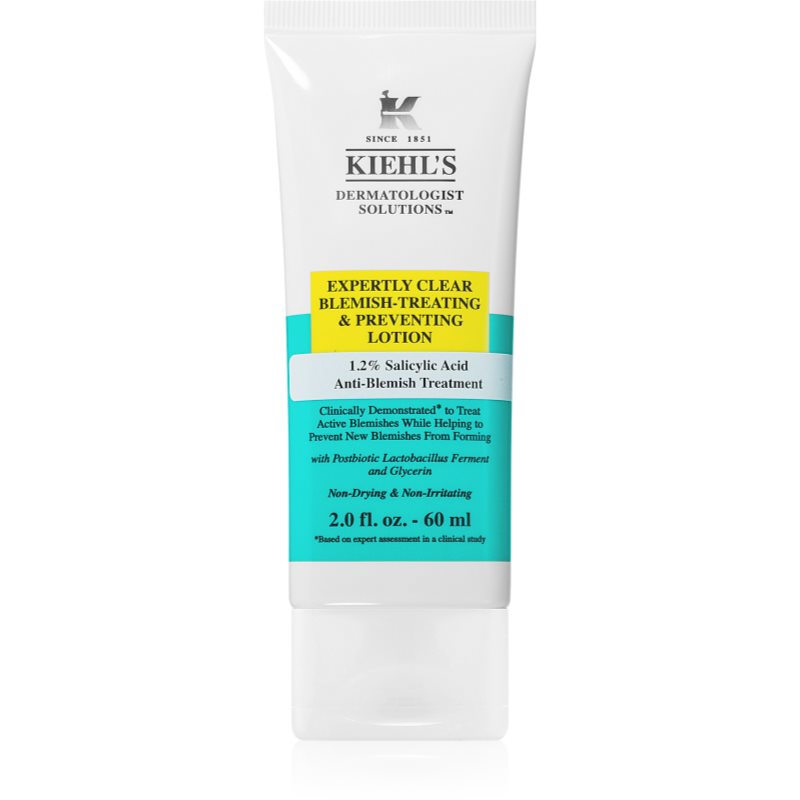 Kiehl\'s Dermatologist Solutions Expertly Clear Blemish-Treating & Preventing Lotion crema de fata pentru ten acneic pentru femei 60 ml