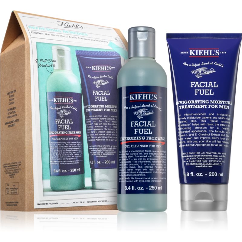 Kiehl\'s Facial Fuel set cadou pentru femei