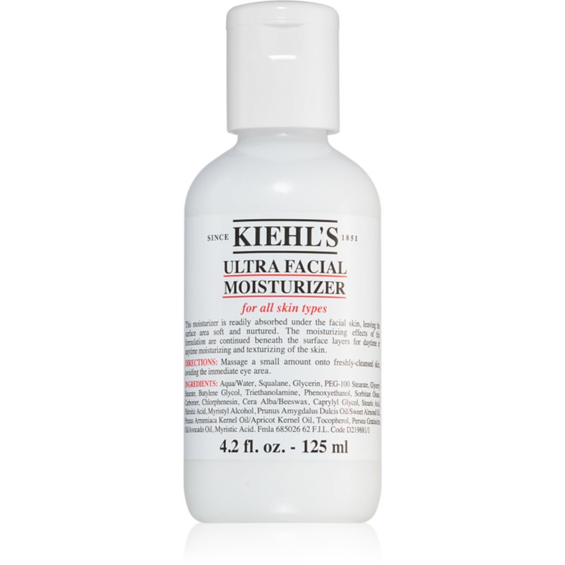 Kiehl\'s Ultra Facial Moisturizer Îngrijire hidratantă pentru toate tipurile de ten 125 ml