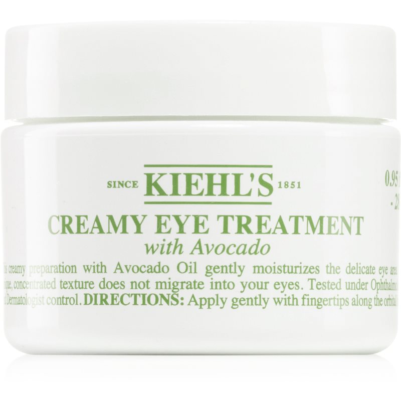 Kiehl\'s Creamy Eye Treatment Avocado crema intensiv hidratanta pentru zona ochilor cu avocado 14 ml