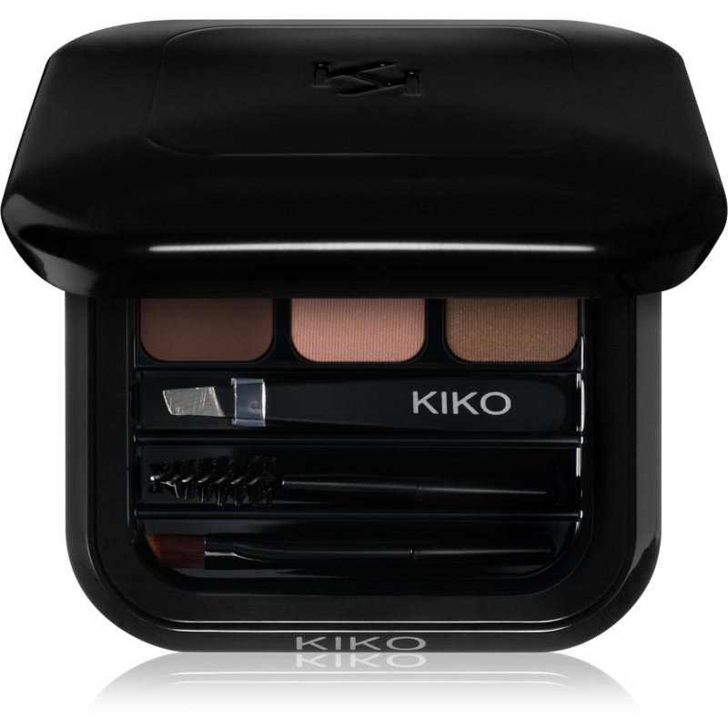 KIKO Milano Eyebrow Expert set pentru sprancene perfecte culoare 02 Brown 2.4 g