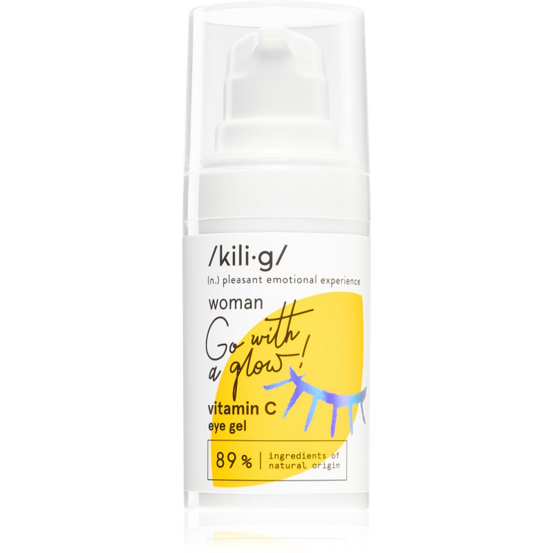 Kilig Vitamin C gel iluminator pentru ochi cu vitamina C 15 ml