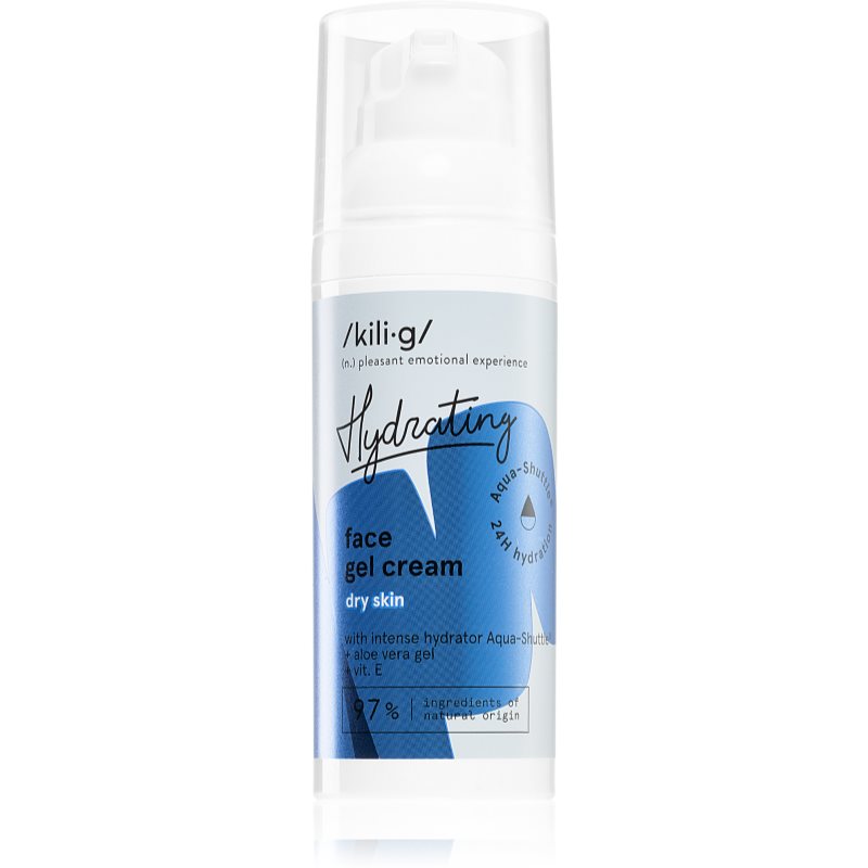 Kilig Hydrating gel hidratant facial pentru tenul uscat 50 ml