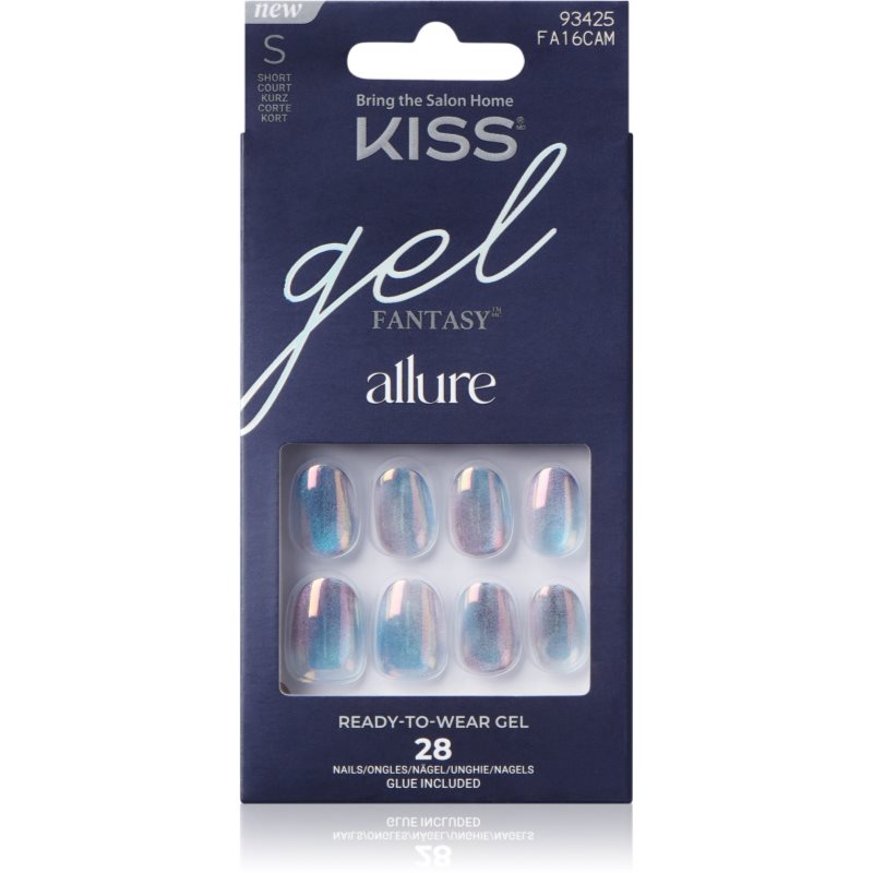 KISS Gel Fantasy Allure unghii artificiale 28 buc