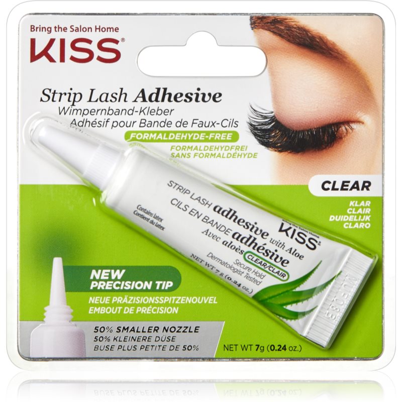 KISS EverEz Aloe Vera clei transparent pentru gene false 7 g