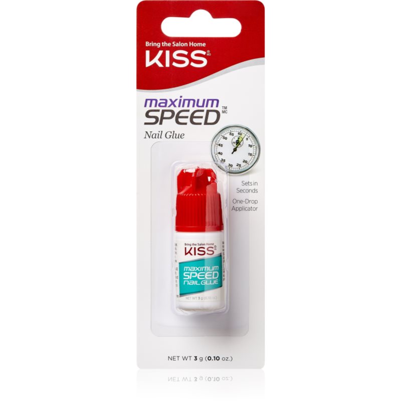 KISS Maximum Speed adeziv pentru unghii 3 g