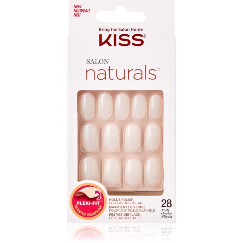 KISS Salon Natural Break Even unghii artificiale 28 buc