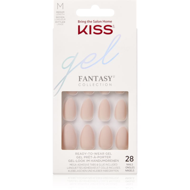 KISS Look So Natural Wait n See unghii artificiale 28 buc