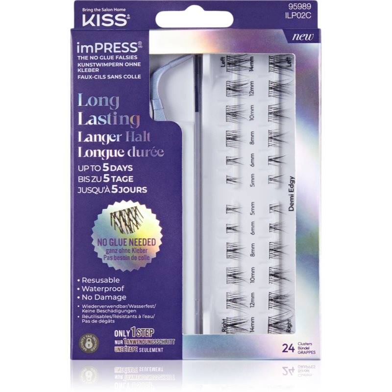 KISS imPRESS LongLasting gene false smocuri autoadezive 20 buc