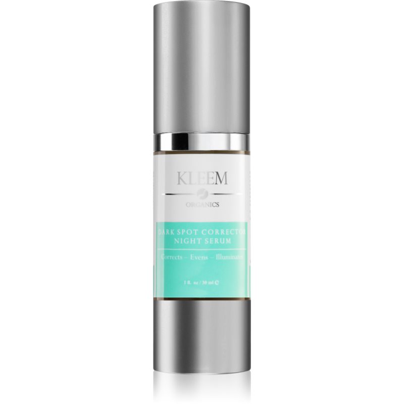 Kleem Organics Dark Spot Corrector ser cu efect iluminator impotriva petelor intunecate