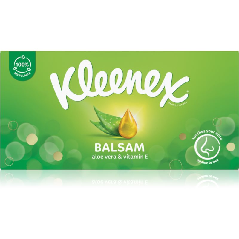 Kleenex Balsam Box batiste de hârtie 64 buc