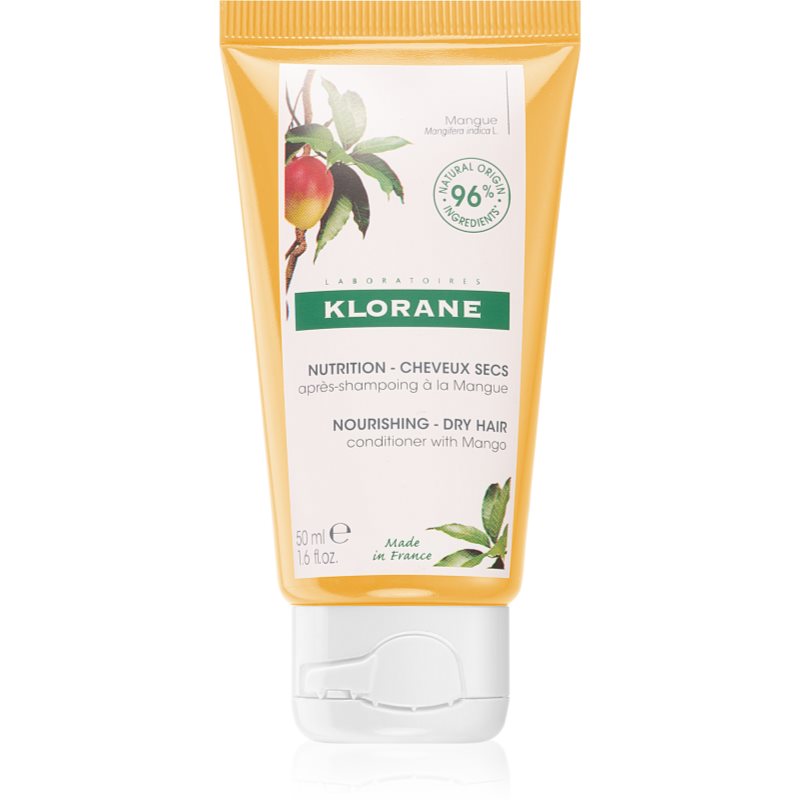 Klorane Mango balsam hranitor pentru par uscat 50 ml