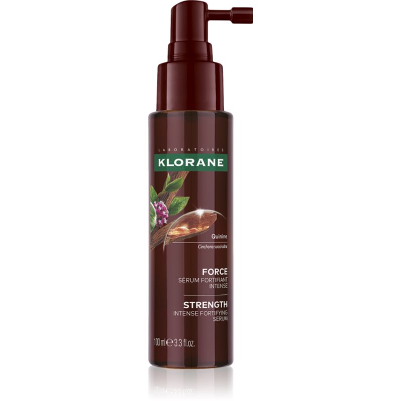 Klorane Quinine &amp; Edelweiss Bio ser fortifiant impotriva caderii parului 100 ml