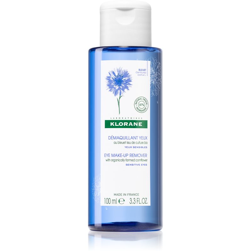 Klorane Cornflower demachiant petru ochi sensibili pentru ochi sensibili 100 ml