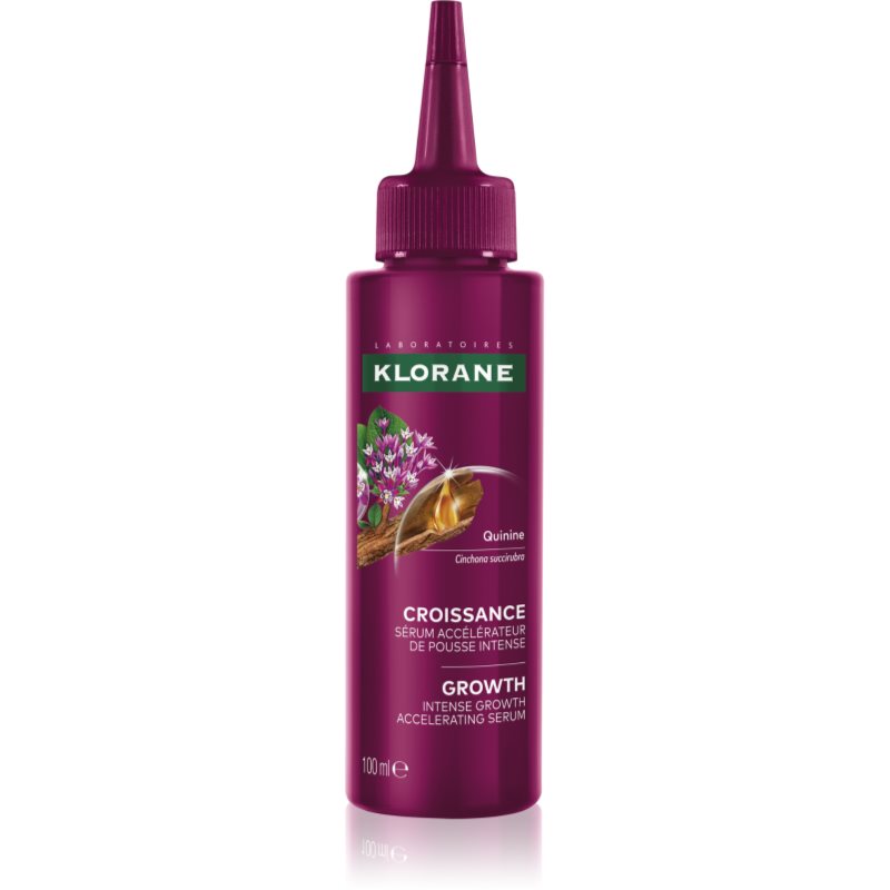 Klorane Quinine Growth Accelerating Serum ser fara clatire pentru întărirea și creșterea părului 100 ml