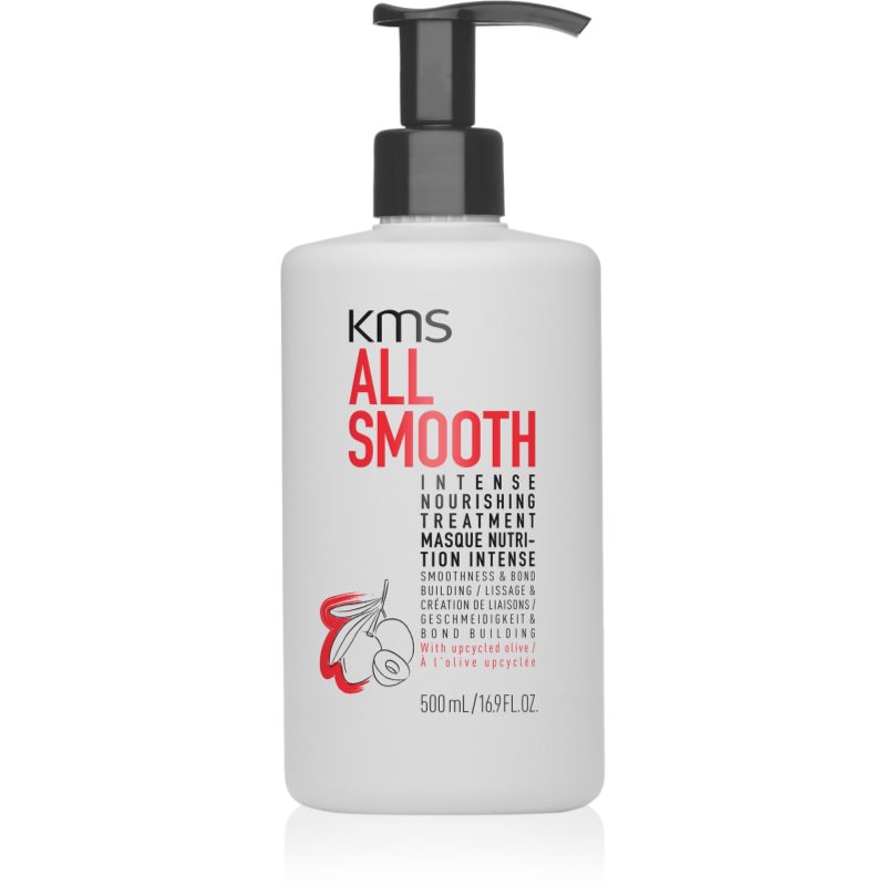KMS All Smooth Intense nourishing treatment masca intens nutritiva pentru un aspect neted al părului 500 ml