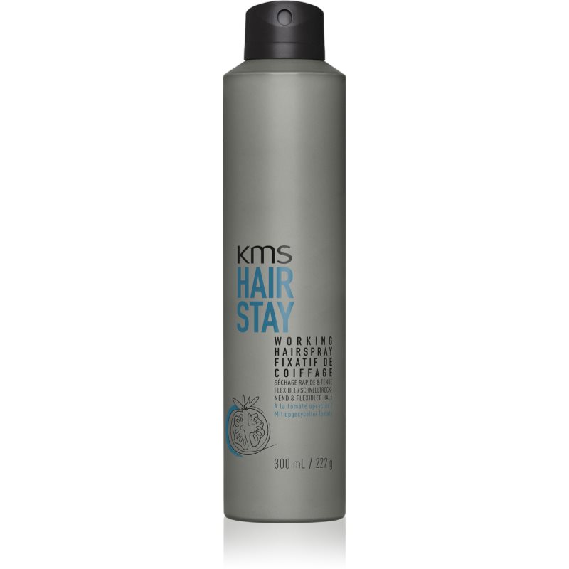 KMS Hair Stay Working Hairspray fixativ pentru par intins 300 ml