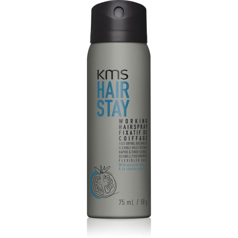 KMS Hair Stay Working Hairspray fixativ pentru par intins 75 ml