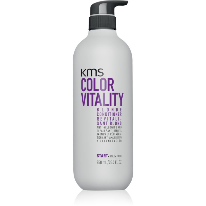 KMS Color Vitality Blonde Conditioner balsam hidratant pentru par blond 750 ml