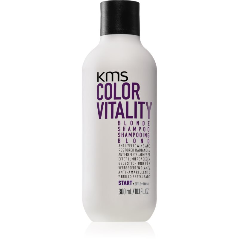 KMS Color Vitality Blonde Shampoo sampon hranitor pentru parul blond cu suvite 300 ml