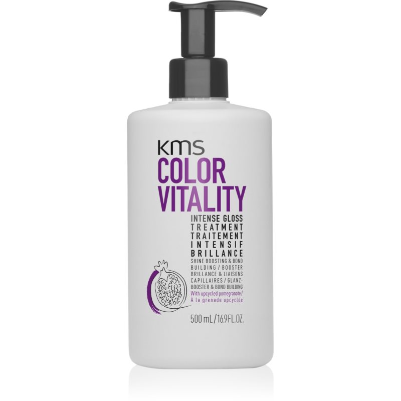KMS Color Vitality Intense Gloss Treatment ingrijire intensiva pentru luciu cu aspect sanatos 500 ml