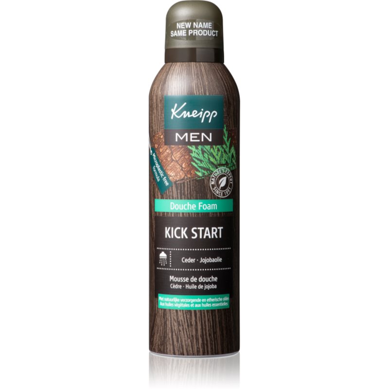 Kneipp Kick Start spumă pentru duș pentru barbati 200 ml