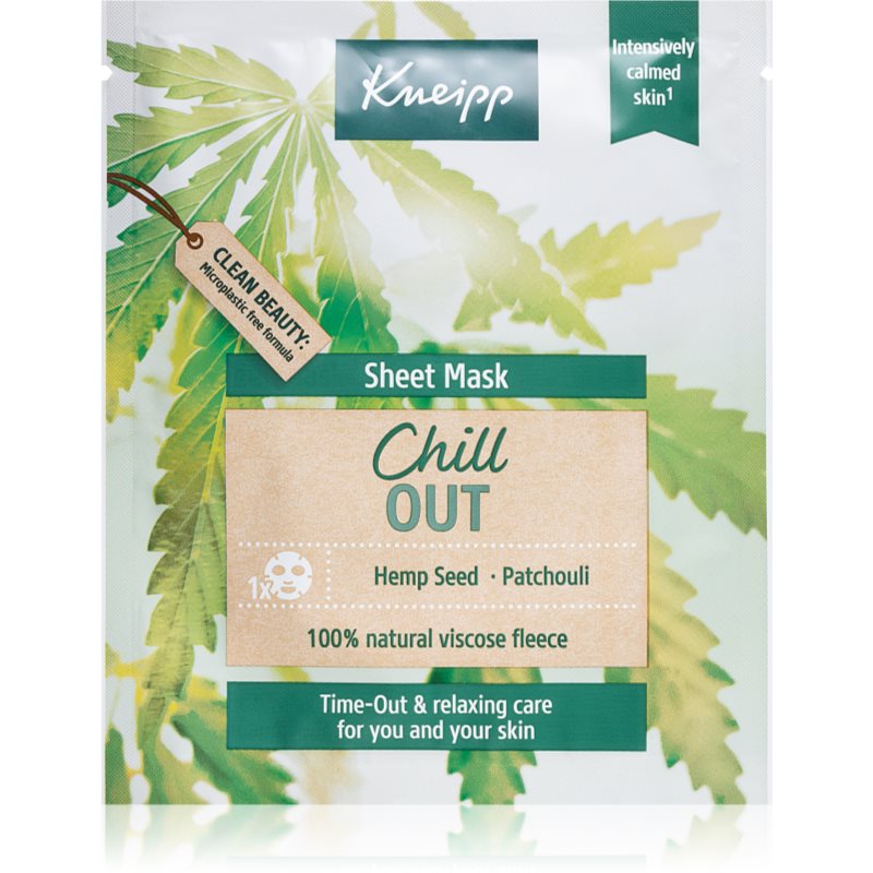 Kneipp Chill Out mască textilă calmantă 1 buc