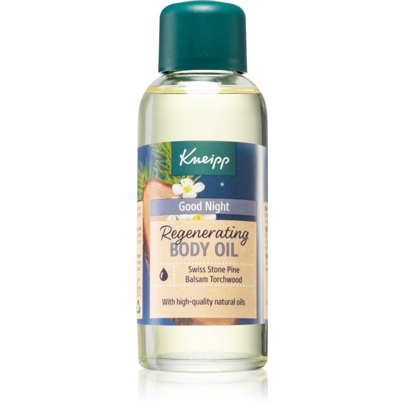 Kneipp Good Night ulei pentru corp pentru noapte Swiss Stone Pine & Balsam Torchwood 100 ml